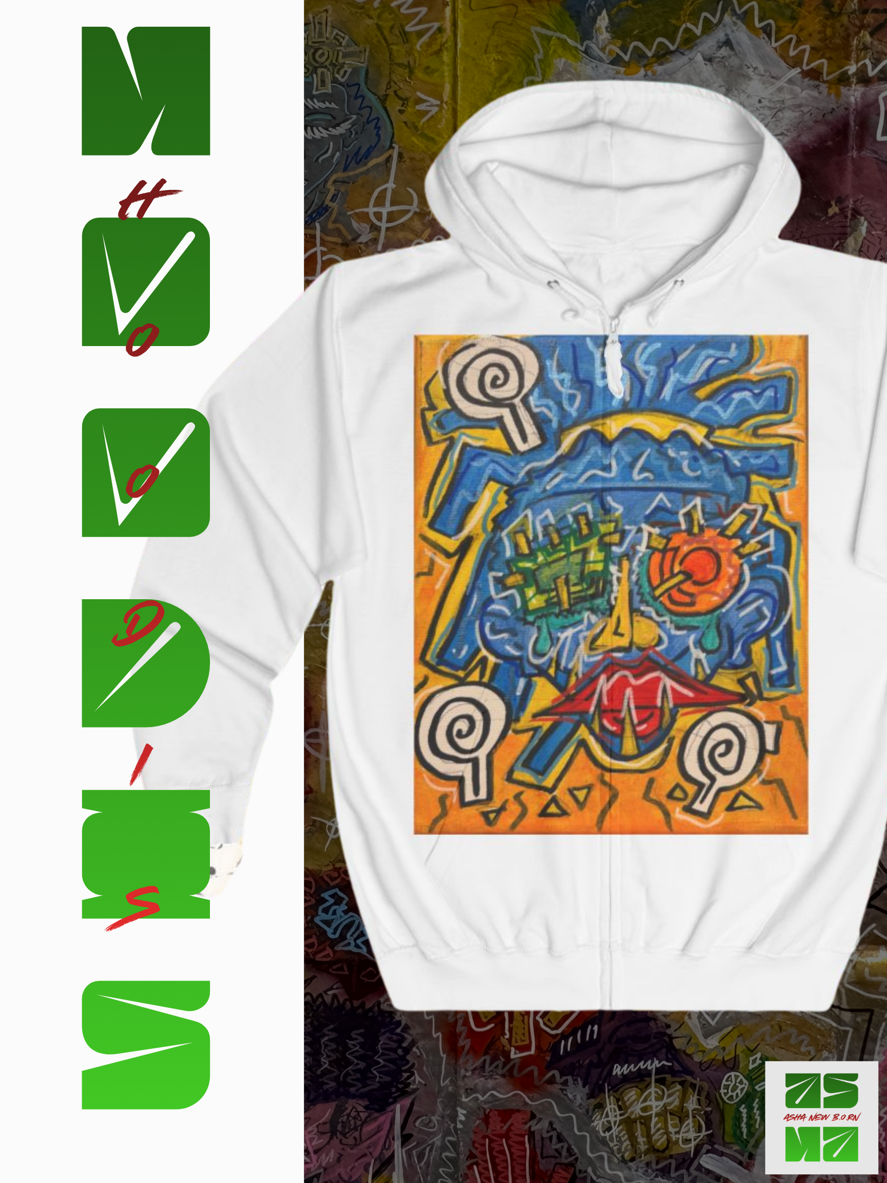 HOODIE Unisex Full Zip