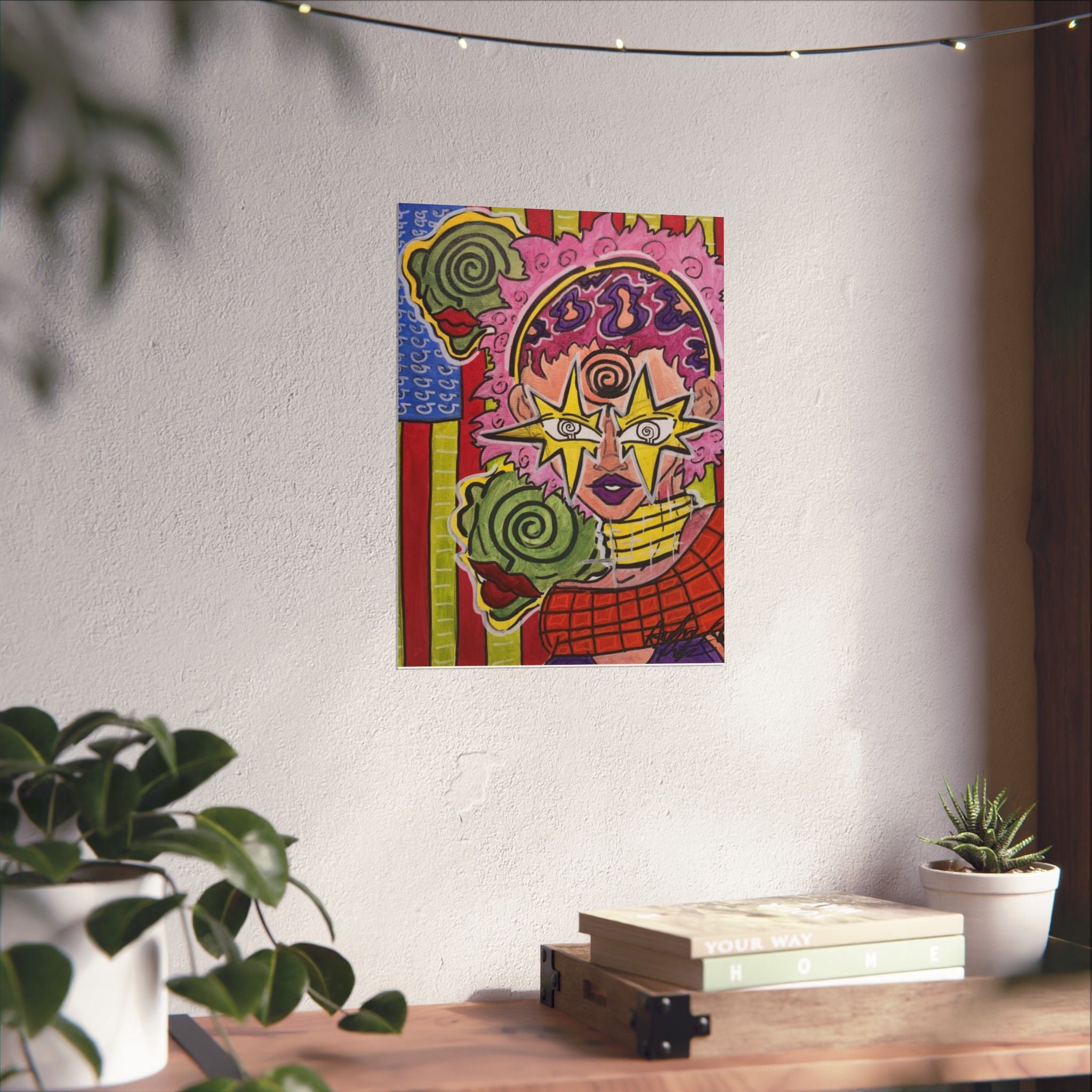 HER EYES NEW B.O.R.N Matte Vertical Posters