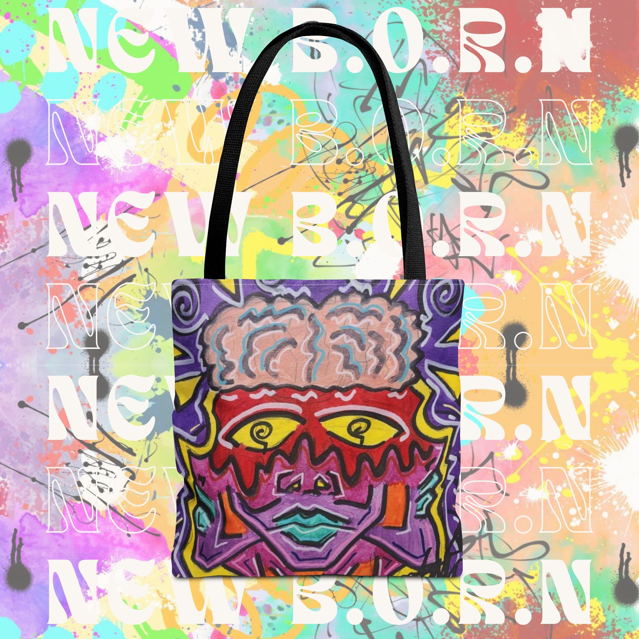 THE BRAIN NEW B.O.R.N Tote Bag