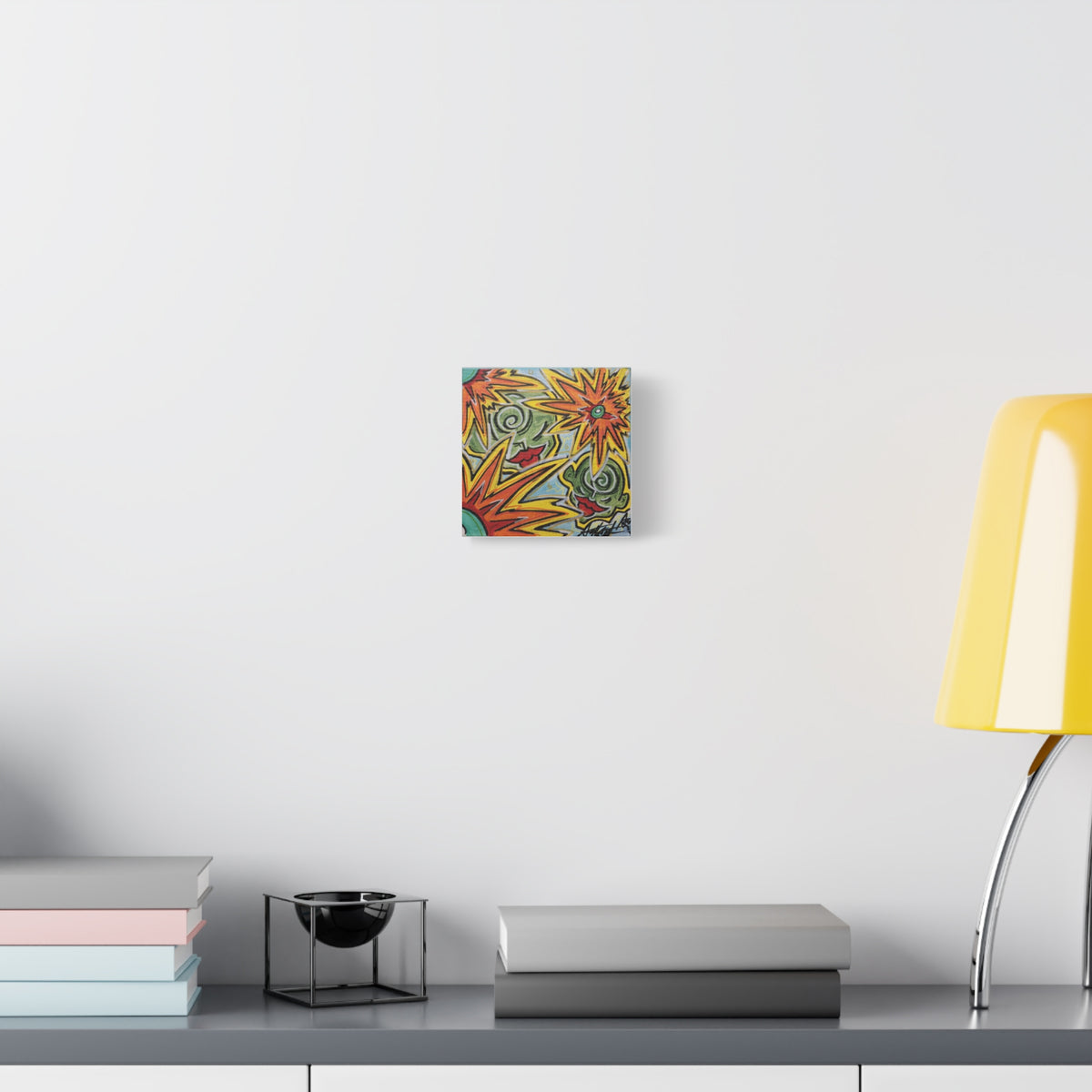 CELLS NEW B.O.R.N square Matte Canvas, Stretched.