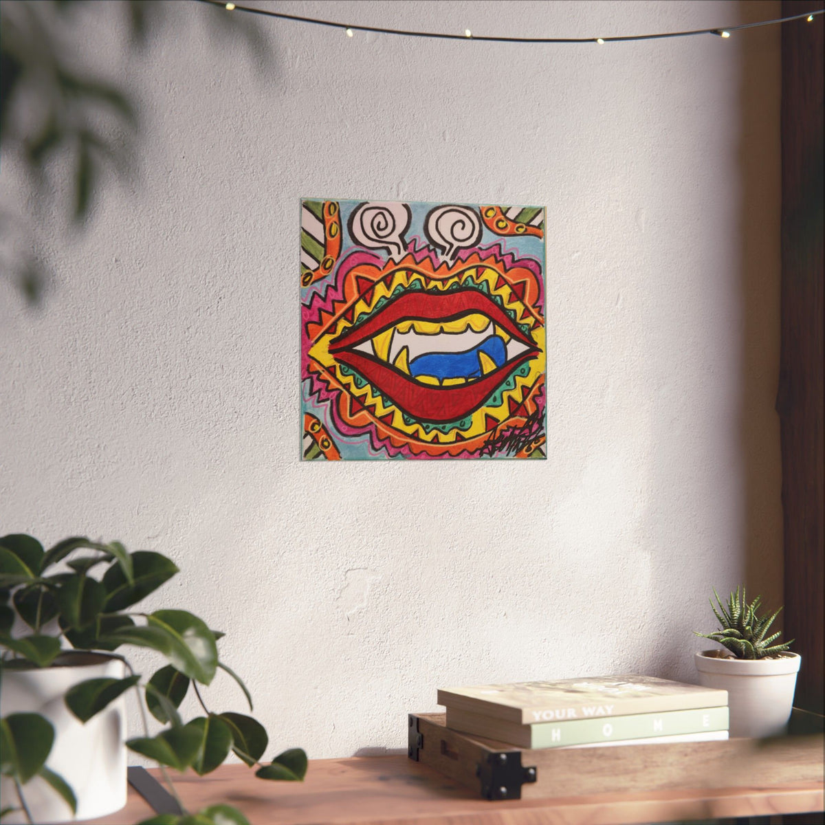 NEW B.O.R.N LIPS Matte Vertical Posters