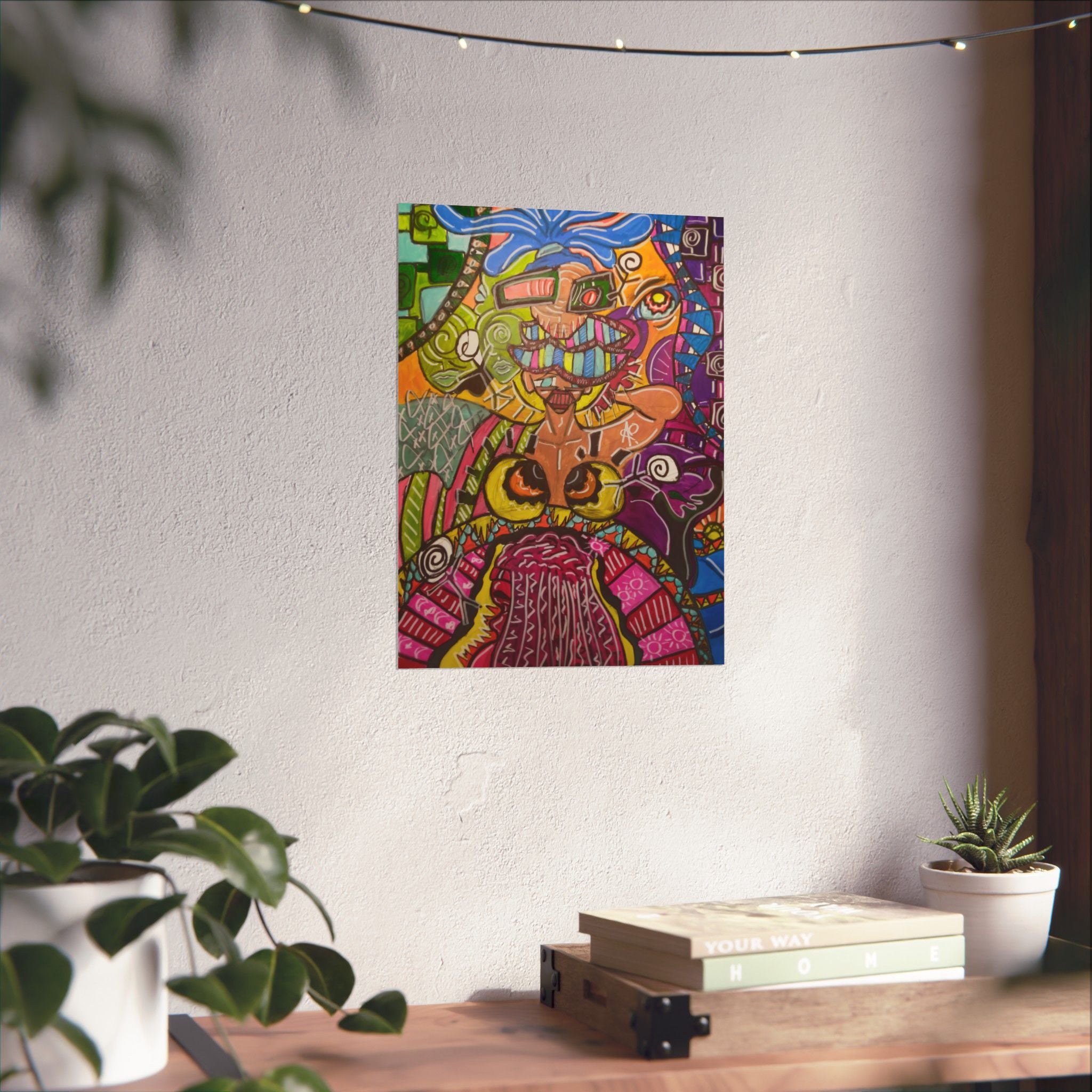 NEW B.O.R.N FLAG BOY Matte Vertical Posters