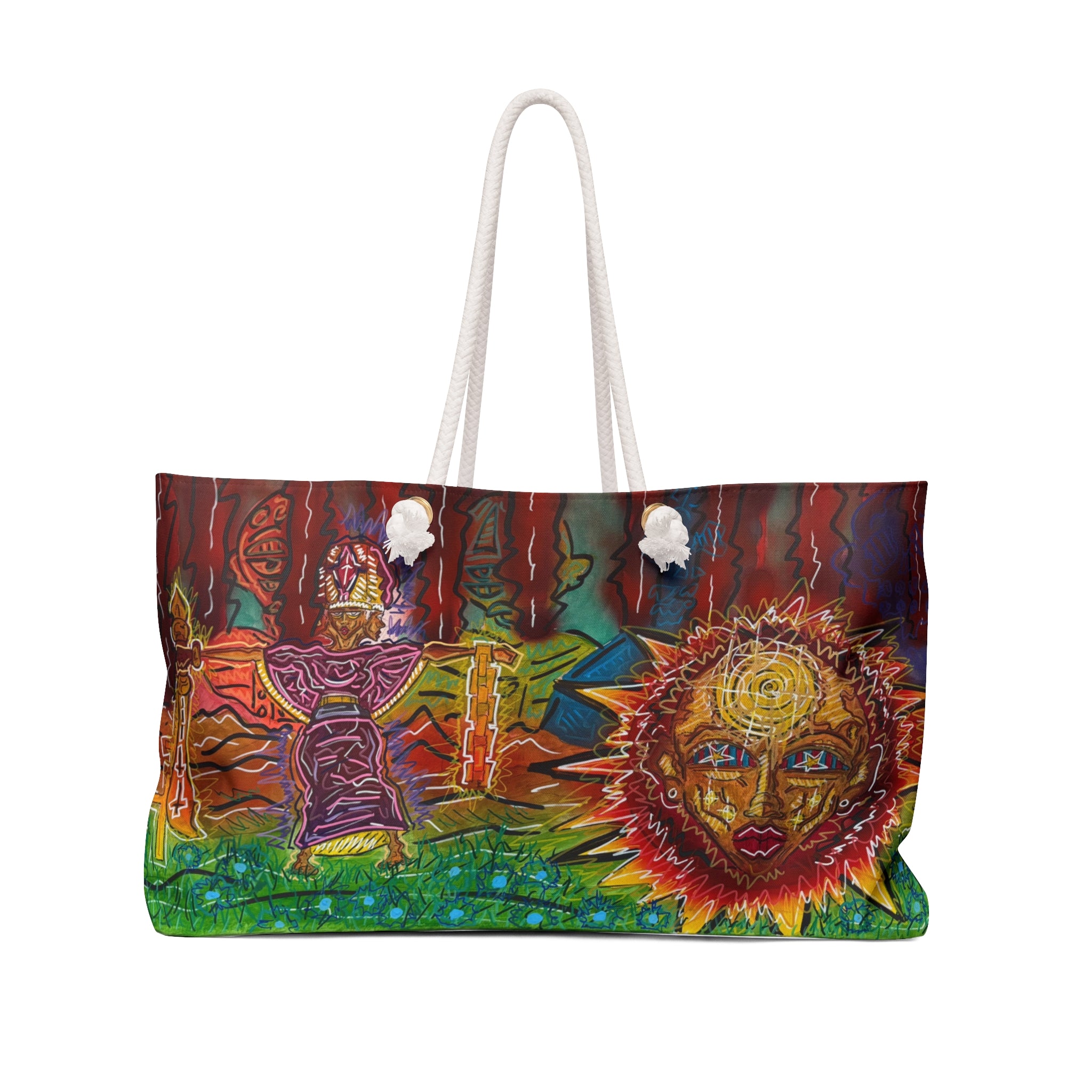 Queen of the motherland NEW B.O.R.N Weekender Bag