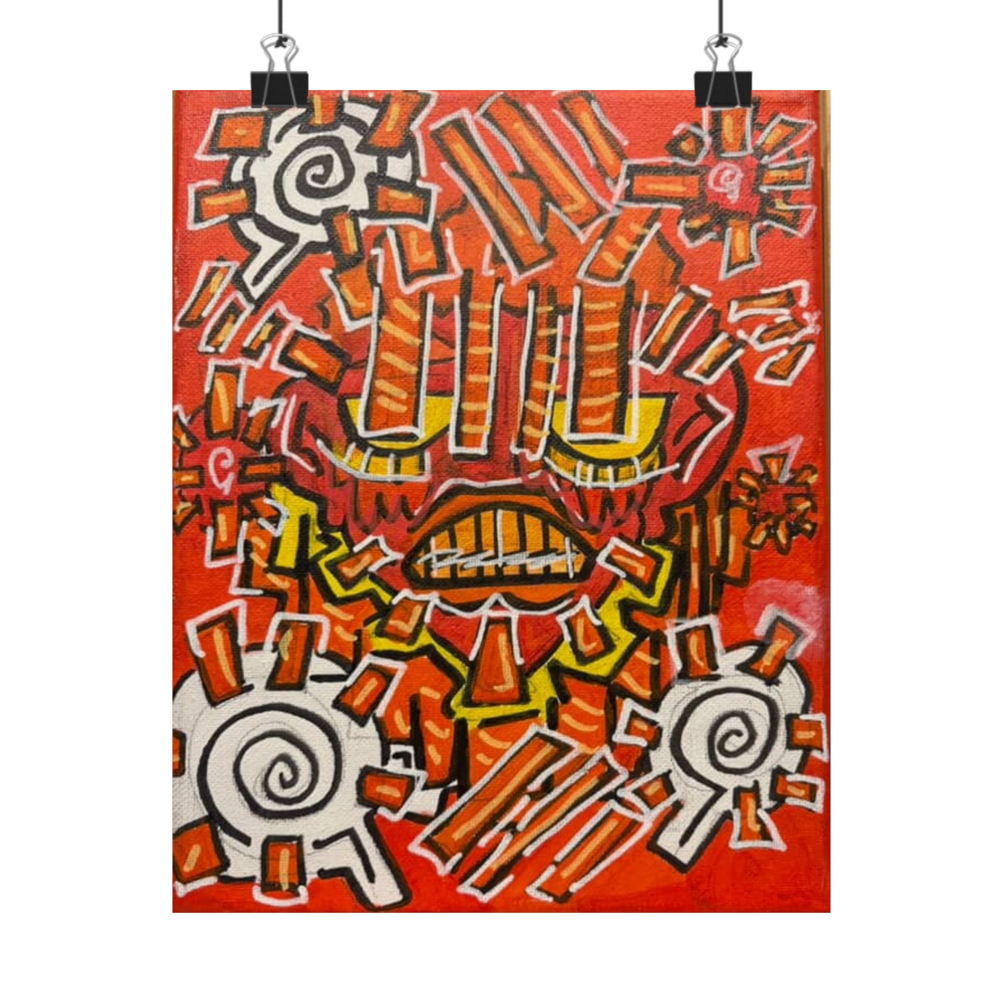 LOCK NEW B.O.R.N Matte Vertical Posters