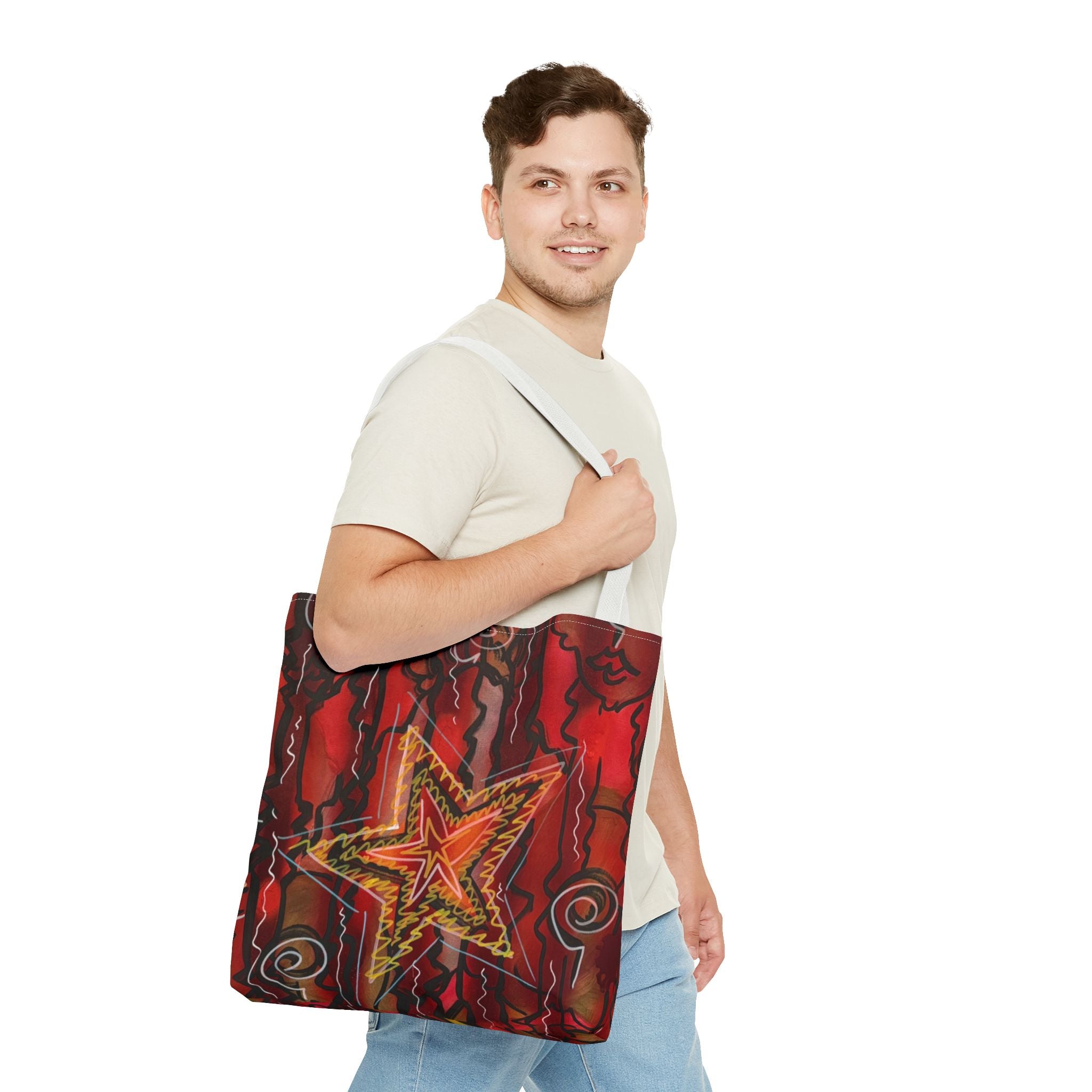 RED STARE NEW B.O.R.N Tote Bag