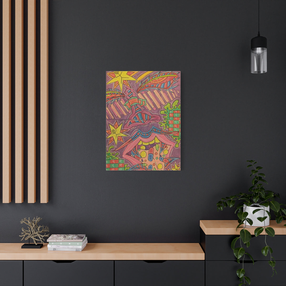 SWEET TASTE NEW B.O.R.N vertical Matte Canvas, Stretched, 1.25"