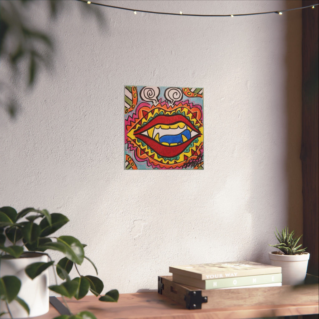 NEW B.O.R.N LIPS Matte Vertical Posters