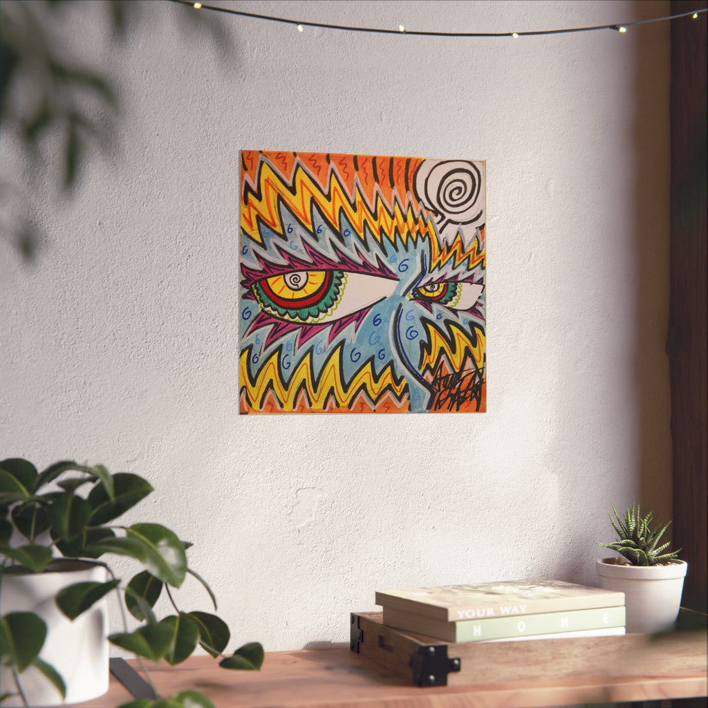 NEW B.O.R.N EYES Matte Vertical Posters