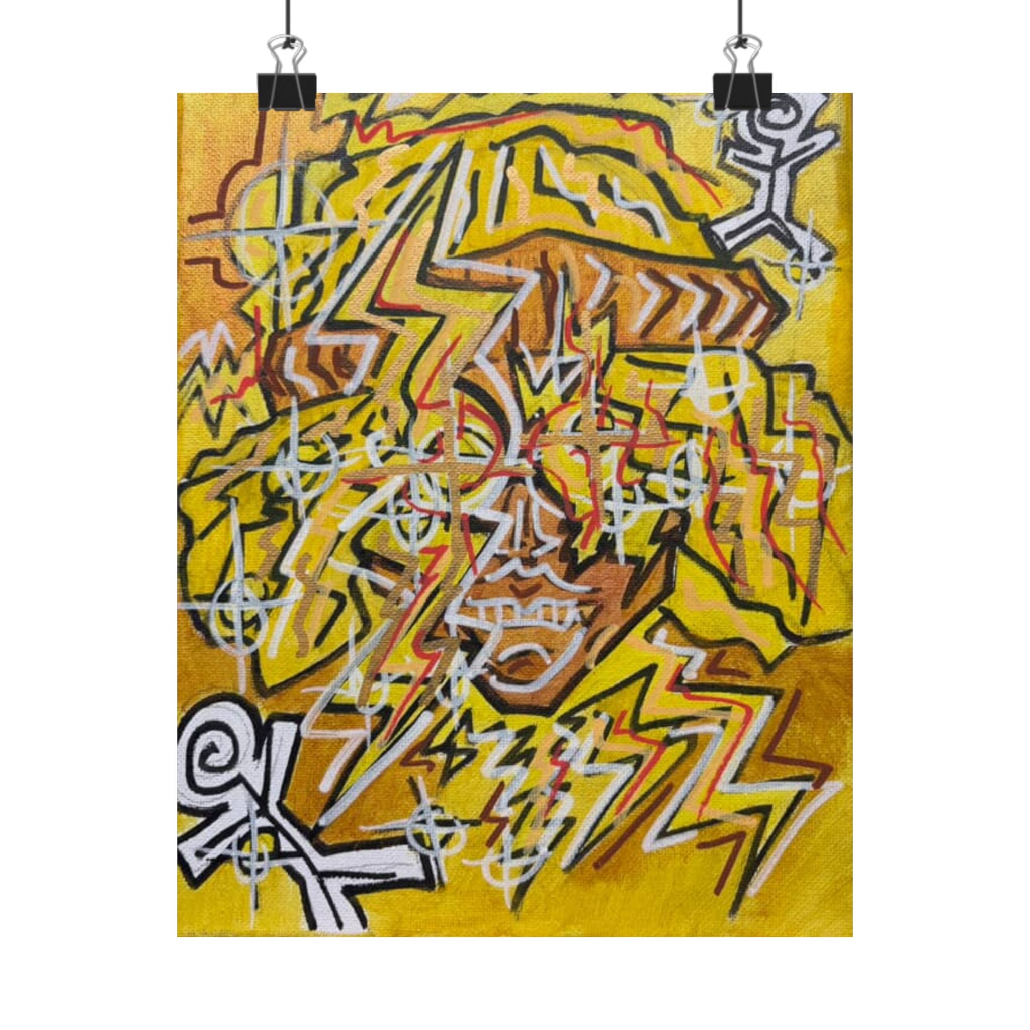 J.O.Y NEW B.O.R.N Matte Vertical Posters