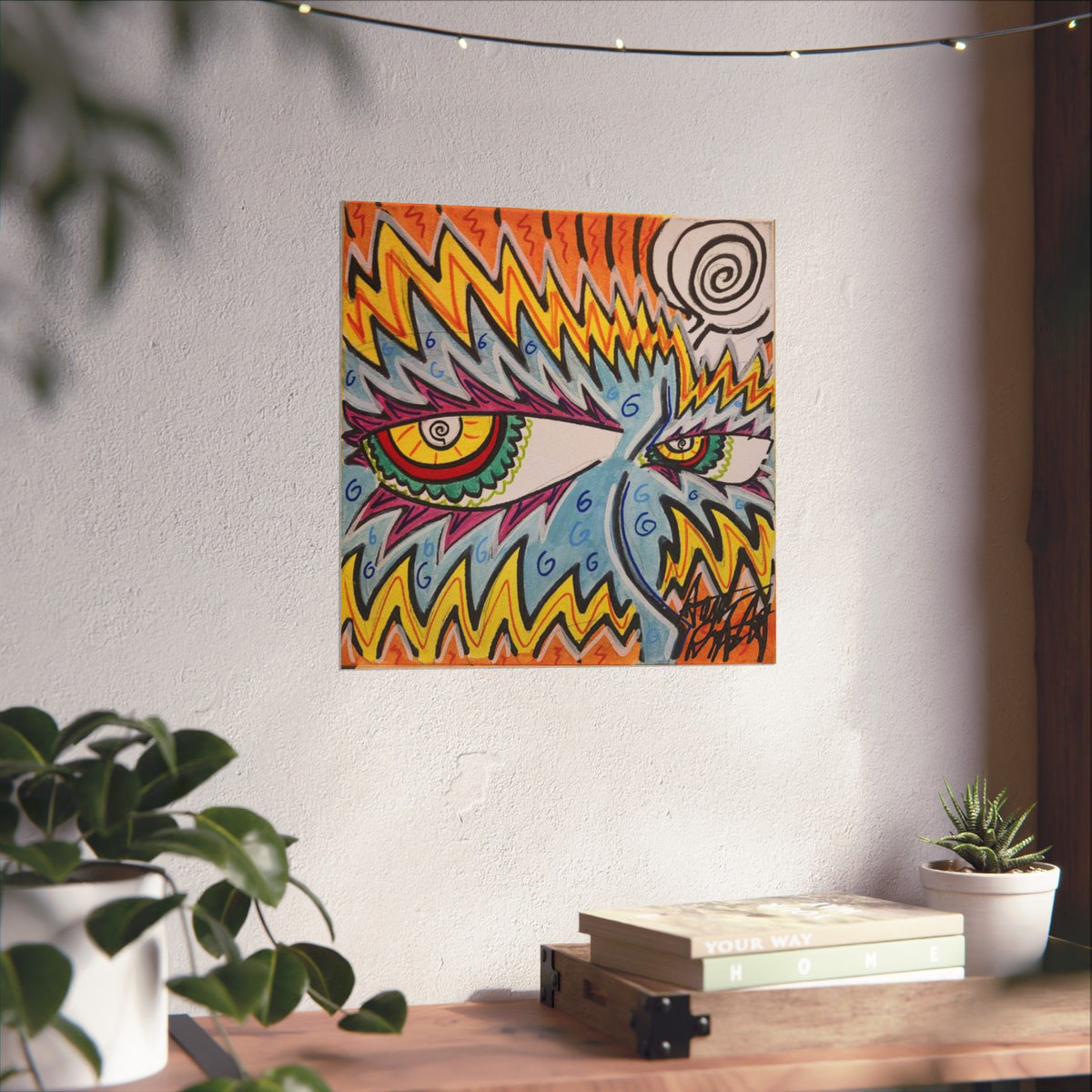 NEW B.O.R.N EYES Matte Vertical Posters