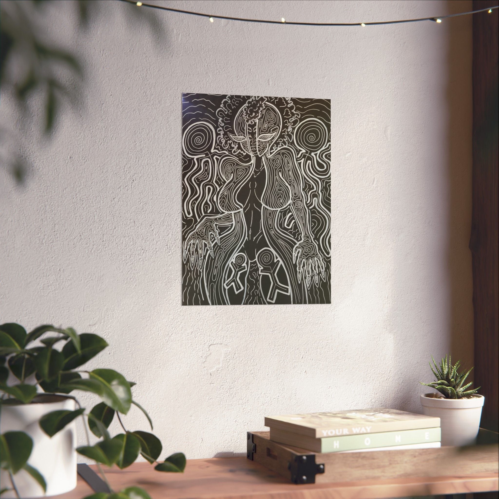 THE HEAT NEW B.O.R.N wave Matte Vertical Posters
