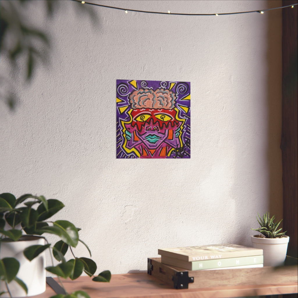 NEW B.O.R.N THE BRAIN Matte Vertical Posters