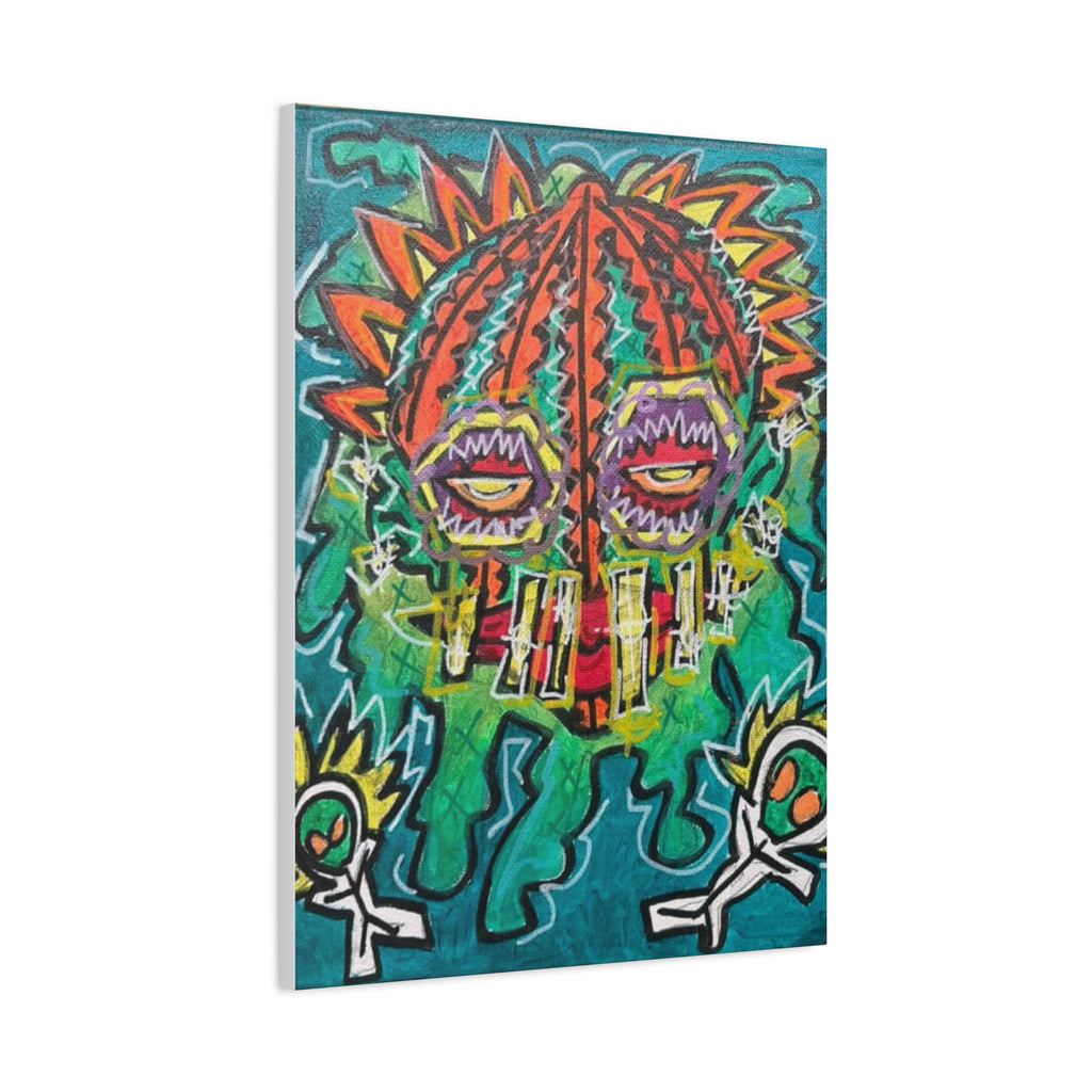POT HAED NEW B.O.R.N vertical Matte Canvas, Stretched, 1.25"