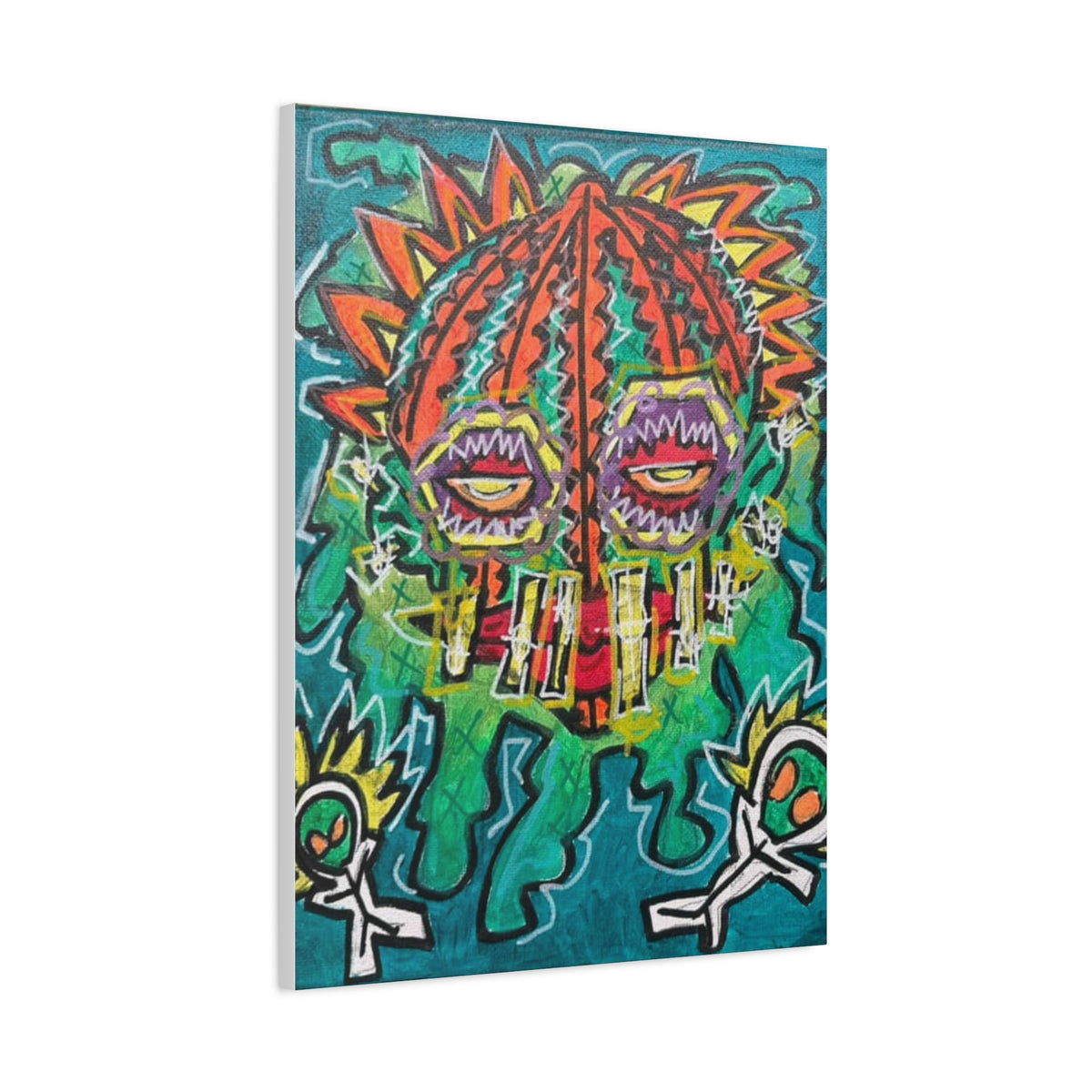 POT HAED NEW B.O.R.N vertical Matte Canvas, Stretched, 1.25"