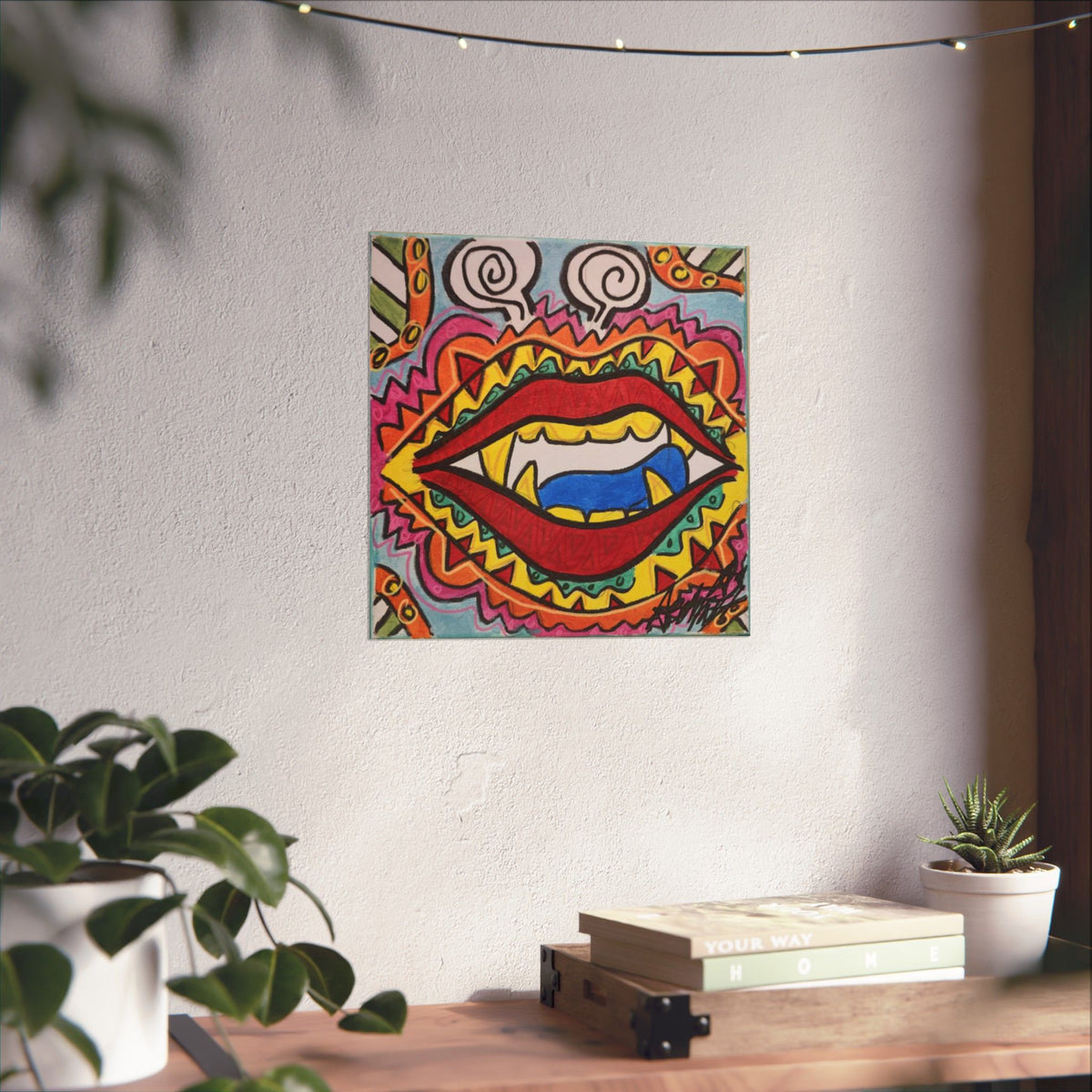 NEW B.O.R.N LIPS Matte Vertical Posters