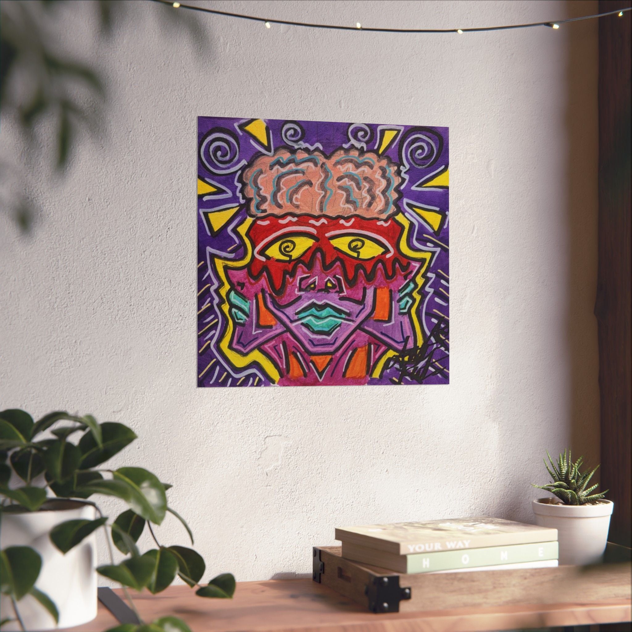 NEW B.O.R.N THE BRAIN Matte Vertical Posters