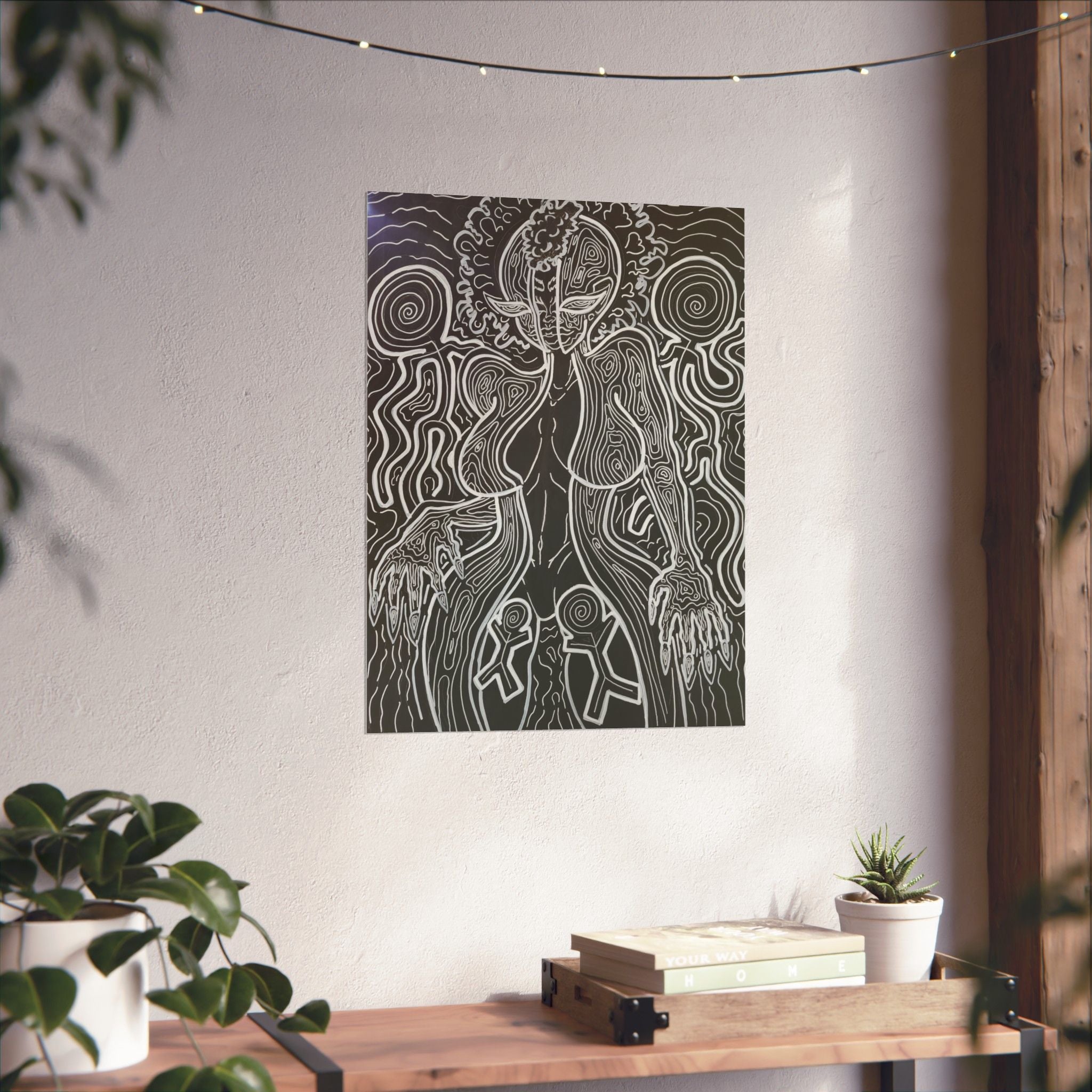 THE HEAT NEW B.O.R.N wave Matte Vertical Posters