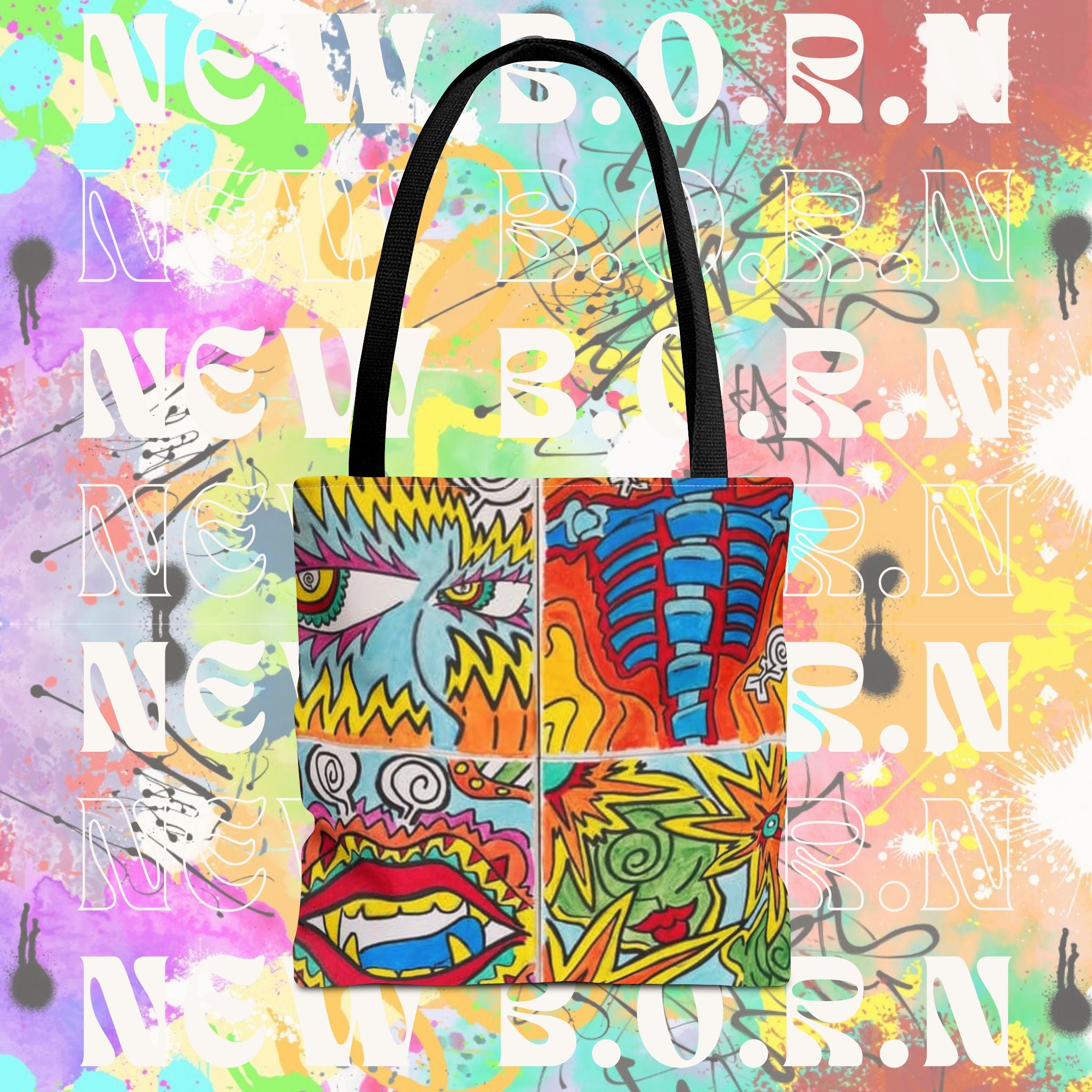 NEW B.O.R.N Tote Bag