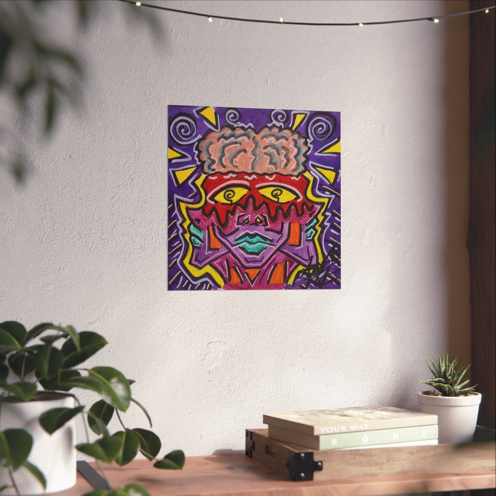 NEW B.O.R.N THE BRAIN Matte Vertical Posters
