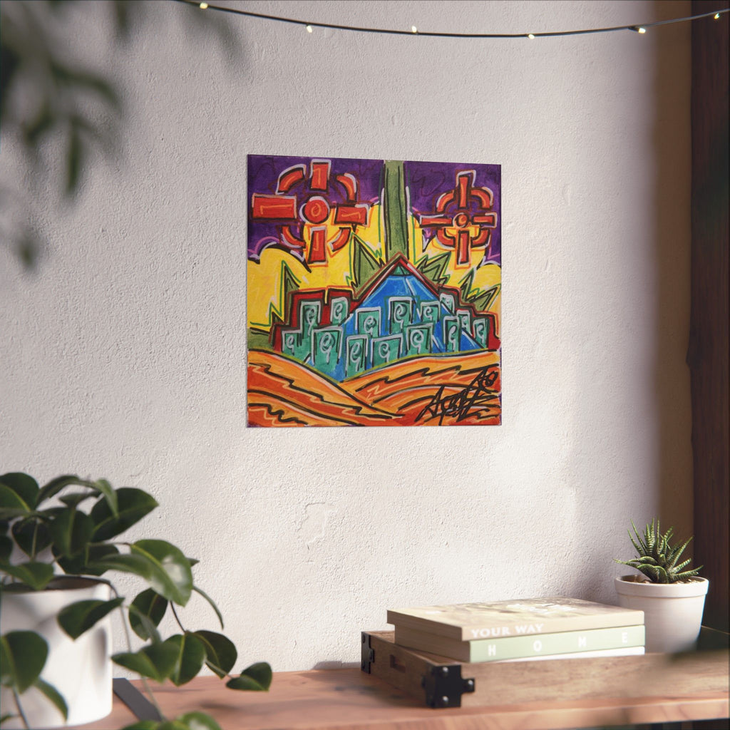 NEW B.O.R.N TEMPLE Matte Vertical Posters