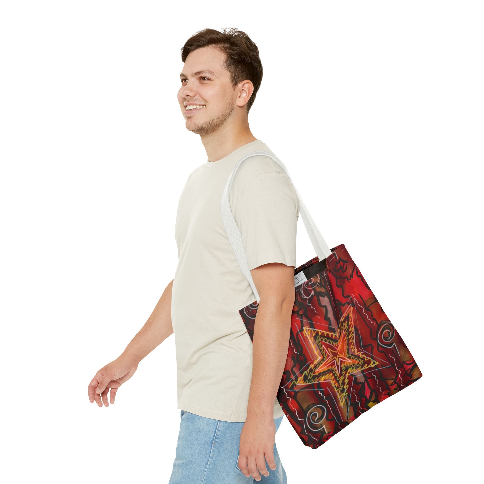 RED STARE NEW B.O.R.N Tote Bag