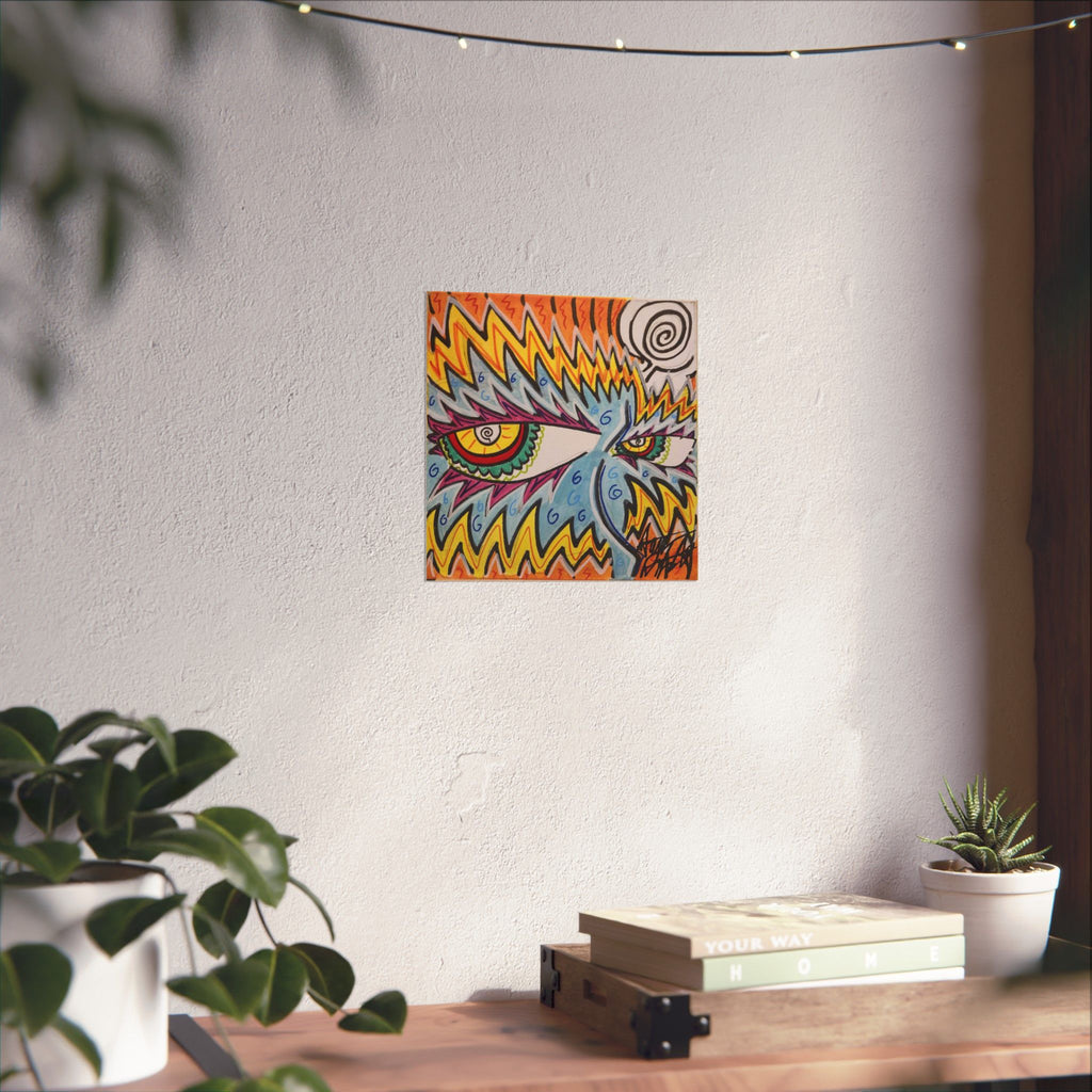 NEW B.O.R.N EYES Matte Vertical Posters
