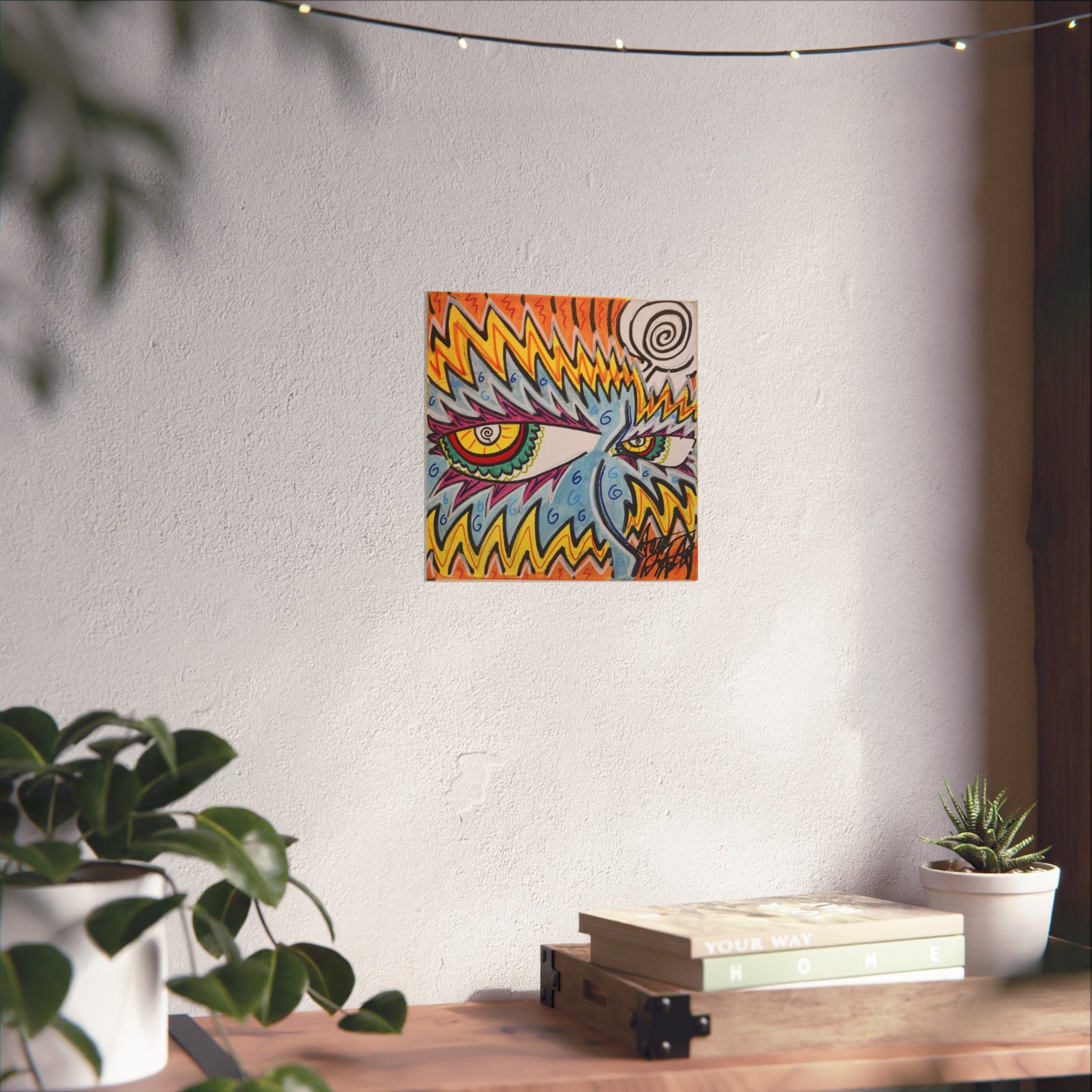 NEW B.O.R.N EYES Matte Vertical Posters