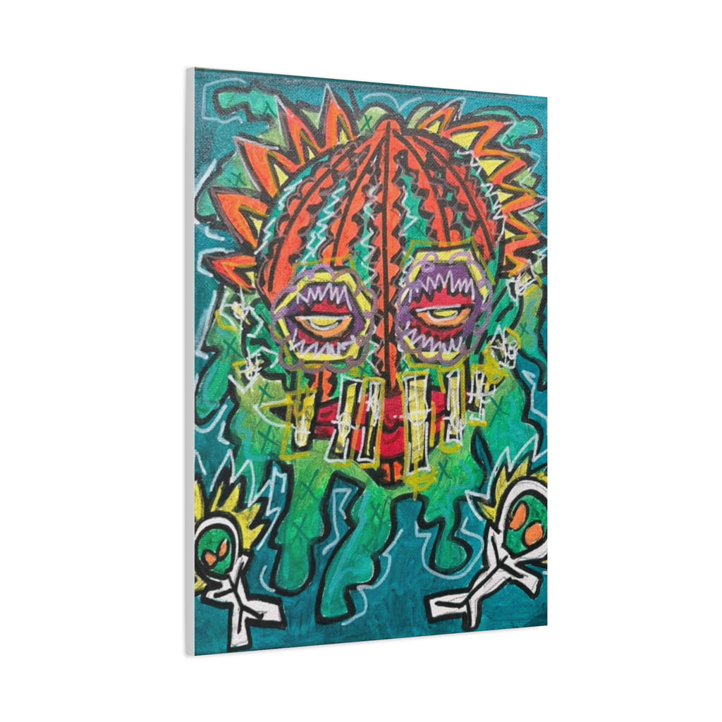 POT HAED NEW B.O.R.N vertical Matte Canvas, Stretched, 1.25"