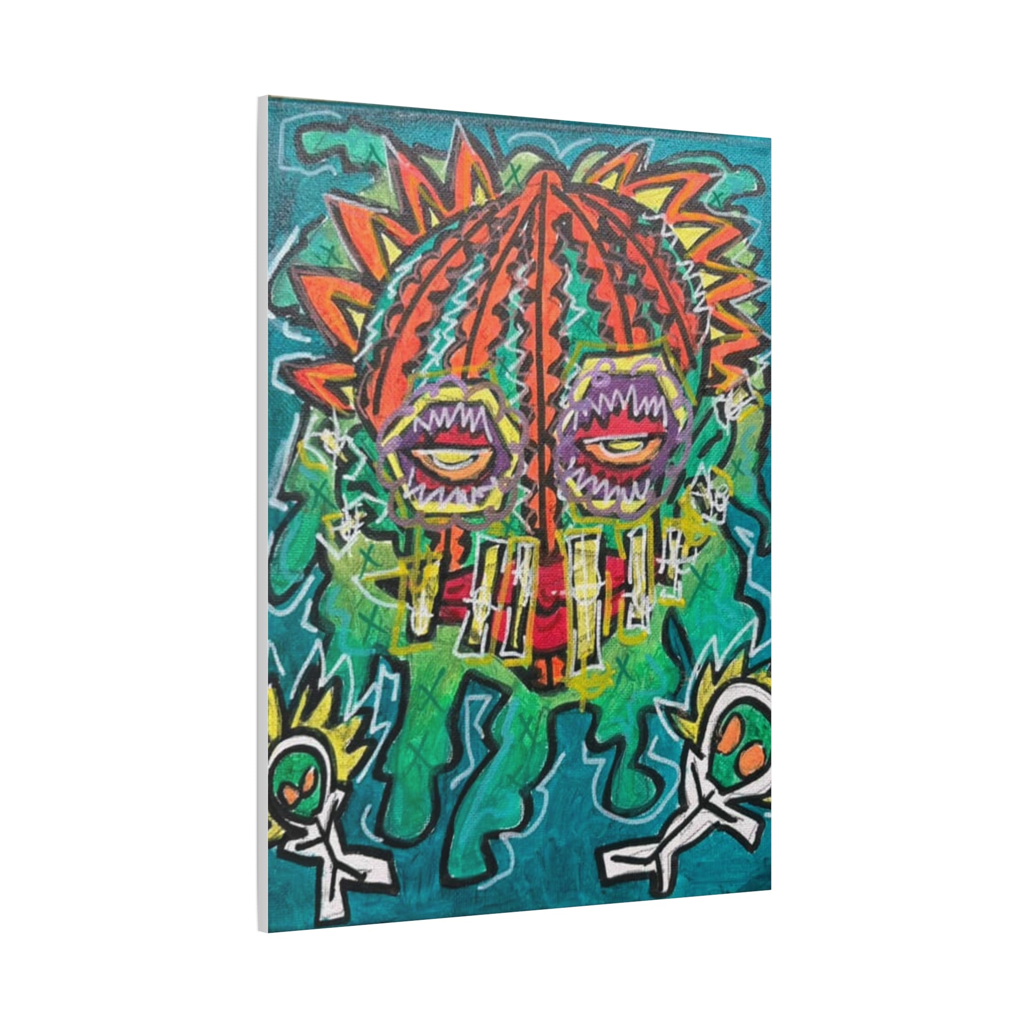 POT HAED NEW B.O.R.N vertical Matte Canvas, Stretched, 1.25"